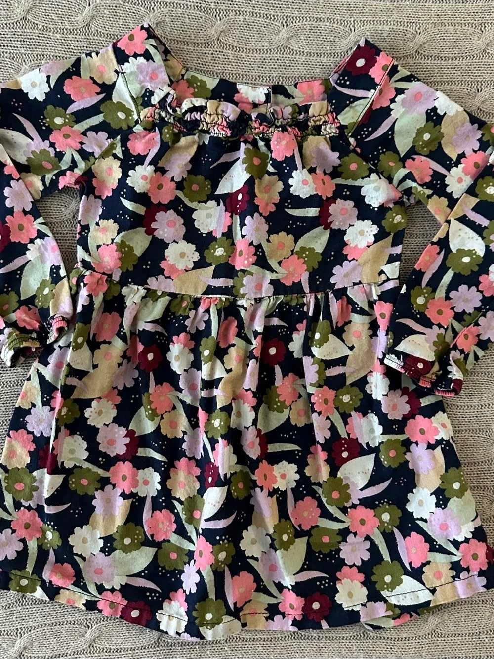 NWOT Carter's 2pc Baby Girl Dress Set, Florals, 24 Months